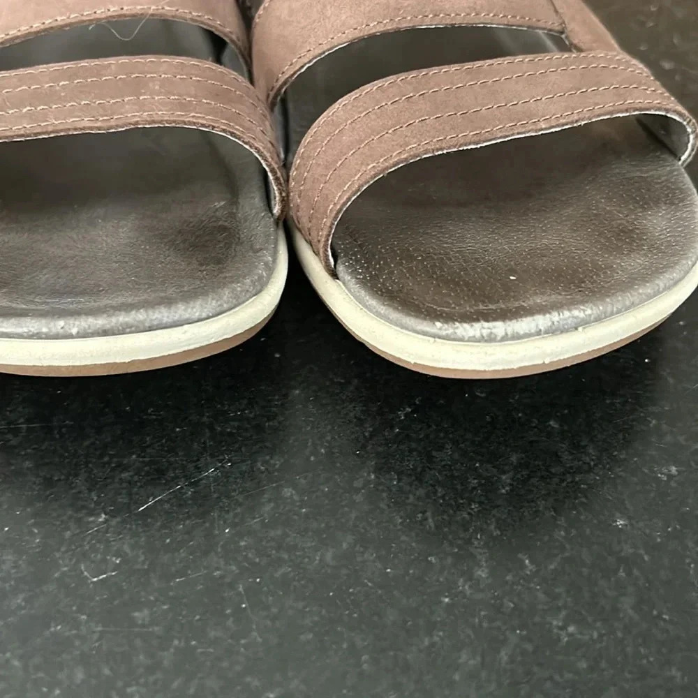 Merrell Kalari Lore Backstrap Hiking‎ Outdoor Leather Sandal Brown size 7 - Picture 7 of 9